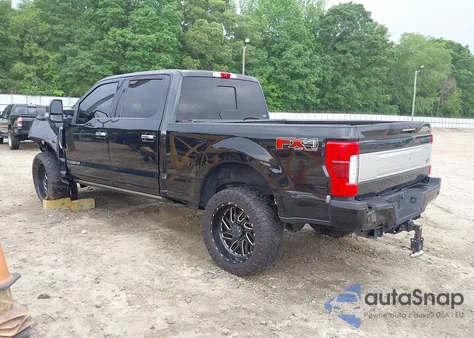 2019 Ford F-250 Platinum from USA, damaged, VIN 1FT7W2BT3KED98410